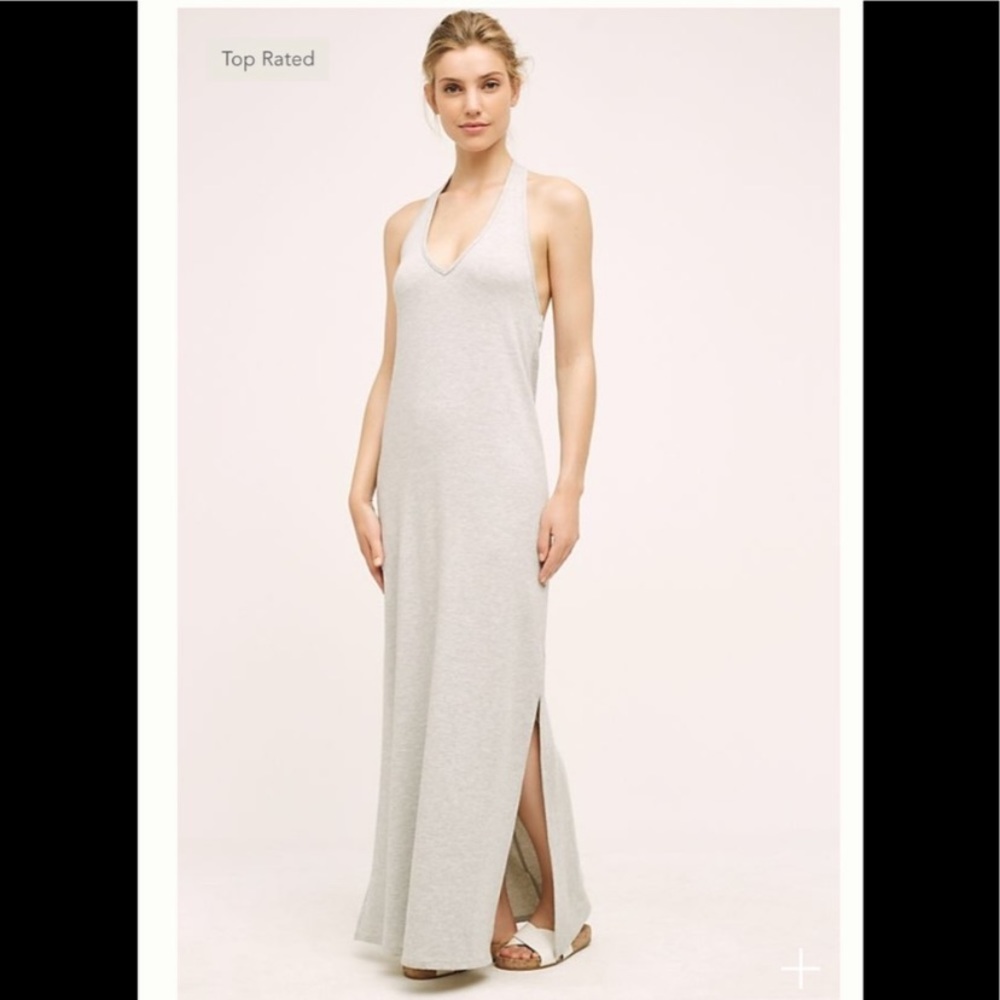 Anthropologie Saturday Sunday halter maxi dress
